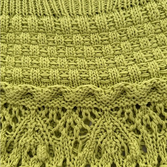 Top ZARA Tank Top 100% Cotton Sleeveless Size M EUC - Picture 7 of 9